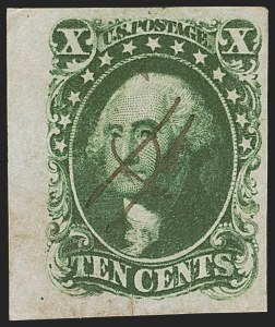 Sale 1268, Lot 88, 1851-56 Issue (Scott 5-17)