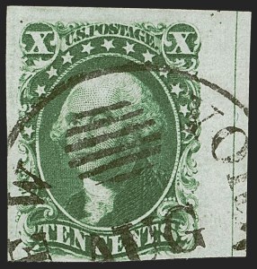 Sale 1268, Lot 92, 1851-56 Issue (Scott 5-17)