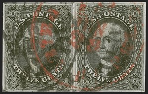Sale 1268, Lot 98, 1851-56 Issue (Scott 5-17)