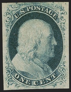 Sale 1277, Lot 2005, 1851-56 Issue (Scott 7-17)