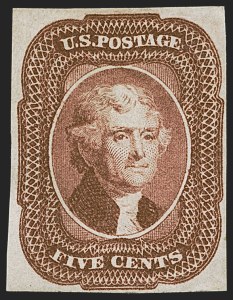 Sale 1277, Lot 2010, 1851-56 Issue (Scott 7-17)