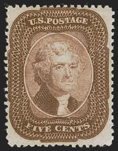 Sale 1277, Lot 2024, 1857-60 Issue (Scott 18-39)