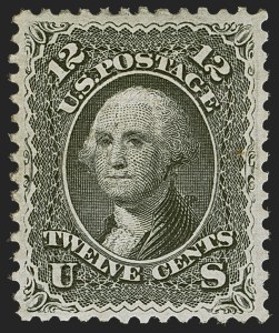 Sale 1277, Lot 2063, 1867-68 Grilled Issue (Scott 83-100)