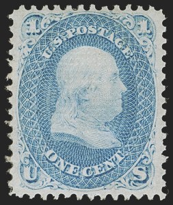 Sale 1277, Lot 2065, 1867-68 Grilled Issue (Scott 83-100)