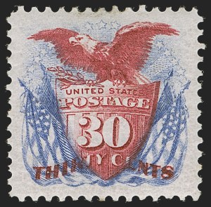 Sale Number 1277, Lot Number 2104, 1875 Re-Issue of 1869 Pictorial Issue (Scott 123-133a)
