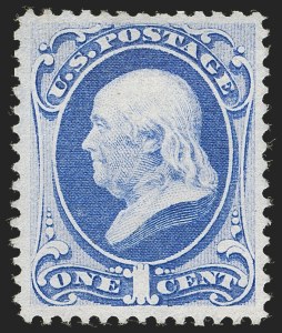 Sale 1277, Lot 2107, 1870-71 National Bank Note Co.  Issue (Scott 134-155)