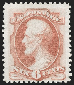 Sale 1277, Lot 2139, 1875 Continental Bank Note Co. Hard Paper Special Printing (Scott 167-175)