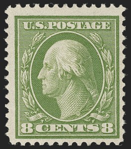 Sale 1277, Lot 2257, 1909 Bluish Paper Issue (Scott 357-366)