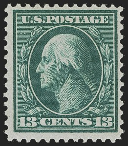 Sale 1277, Lot 2260, 1909 Bluish Paper Issue (Scott 357-366)