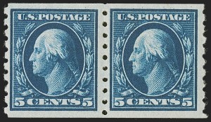 Sale 1277, Lot 2277, 1910-13 Washington-Franklin Issue (Scott 378-396)