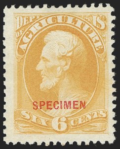 Sale 1277, Lot 2462, Official Special Printings