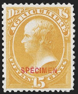 Sale 1277, Lot 2466, Official Special Printings