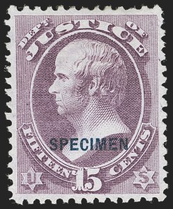 Sale 1277, Lot 2471, Official Special Printings