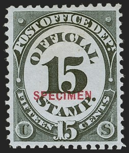 Sale 1277, Lot 2480, Official Special Printings