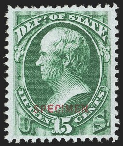 Sale 1277, Lot 2485, Official Special Printings