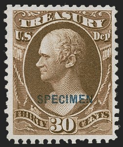 Sale 1277, Lot 2494, Official Special Printings