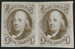 Sale 1278, Lot 3030, 1847 Issue and 1847  Reproduction (Scott 1-4)