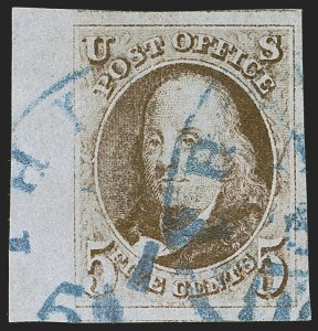 Sale 1278, Lot 3031, 1847 Issue and 1847  Reproduction (Scott 1-4)