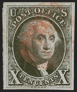 Sale 1278, Lot 3065, 1847 Issue and 1847  Reproduction (Scott 1-4)