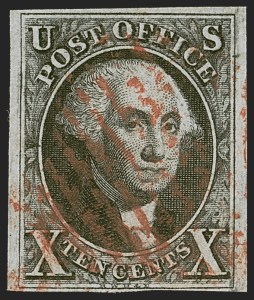 Sale 1278, Lot 3066, 1847 Issue and 1847  Reproduction (Scott 1-4)