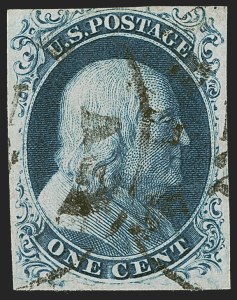 Sale 1278, Lot 3092, 1851-56 Issue (Scott 5A-17)