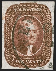 Sale 1278, Lot 3120, 1851-56 Issue (Scott 5A-17)
