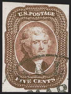Sale 1278, Lot 3122, 1851-56 Issue (Scott 5A-17)