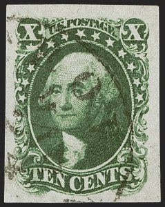 Sale 1278, Lot 3126, 1851-56 Issue (Scott 5A-17)
