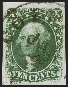 Sale 1278, Lot 3129, 1851-56 Issue (Scott 5A-17)
