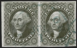 Sale 1278, Lot 3143, 1851-56 Issue (Scott 5A-17)