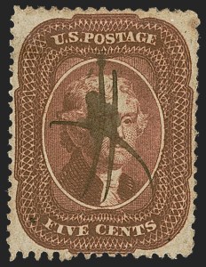Sale 1278, Lot 3174, 1857-60 Issue and 1857  Reprint (Scott 18-47)
