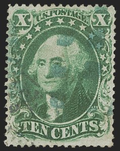 Sale 1278, Lot 3183, 1857-60 Issue and 1857  Reprint (Scott 18-47)
