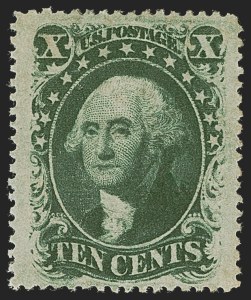 Sale 1278, Lot 3186, 1857-60 Issue and 1857  Reprint (Scott 18-47)
