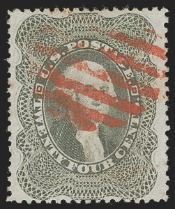 Sale Number 1278, Lot Number 3194, 1857-60 Issue and 1857 Reprint (Scott 18-47) Sale Number 1278, Lot Number 3194, 1857-60 Issue and 1857 Reprint (Scott 18-47)