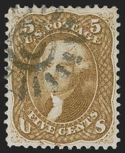 Sale 1278, Lot 3210, 1861 Issue (Scott 62B-78)