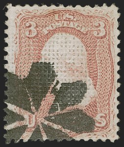 Sale 1278, Lot 3245, 1867-68 Grilled Issue and 1861  Re-Issue (Scott 79-111)