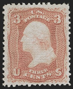 Sale 1278, Lot 3250, 1867-68 Grilled Issue and 1861  Re-Issue (Scott 79-111)