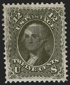 Sale 1278, Lot 3257, 1867-68 Grilled Issue and 1861  Re-Issue (Scott 79-111)