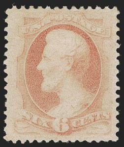 Sale 1278, Lot 3367, 1870-93 Bank Note Issues (Scott 134-229), 6c Pink (186) Sale 1278, Lot 3367, 1870-93 Bank Note Issues (Scott 134-229)