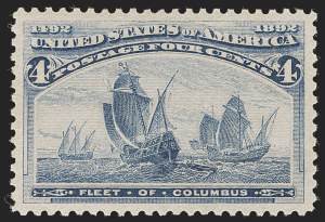 Sale Number 1278, Lot Number 3397, Columbian Issue (Scott 230-245) Sale Number 1278, Lot Number 3397, Columbian Issue (Scott 230-245)