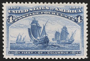 Sale Number 1278, Lot Number 3398, Columbian Issue (Scott 230-245) Sale Number 1278, Lot Number 3398, Columbian Issue (Scott 230-245)