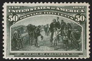 Sale 1278, Lot 3414, Columbian Issue (Scott 230-245), 50c Slate Blue, Columbian (240) Sale 1278, Lot 3414, Columbian Issue (Scott 230-245)