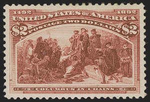 Sale 1278, Lot 3420, Columbian Issue (Scott 230-245)