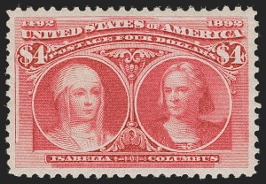 Sale Number 1278, Lot Number 3425, Columbian Issue (Scott 230-245)