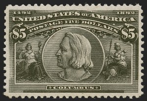 Sale 1278, Lot 3429, Columbian Issue (Scott 230-245)