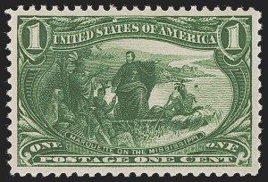 Sale Number 1278, Lot Number 3455, Trans-Mississippi Issue (Scott 285-293) Sale Number 1278, Lot Number 3455, Trans-Mississippi Issue (Scott 285-293)