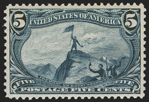 Sale 1278, Lot 3458, Trans-Mississippi Issue (Scott 285-293)