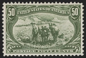 Sale Number 1278, Lot Number 3466, Trans-Mississippi Issue (Scott 285-293) Sale Number 1278, Lot Number 3466, Trans-Mississippi Issue (Scott 285-293)