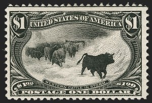 Sale 1278, Lot 3485, Trans-Mississippi Issue (Scott 285-293)