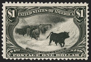 Sale 1278, Lot 3492, Trans-Mississippi Issue (Scott 285-293)